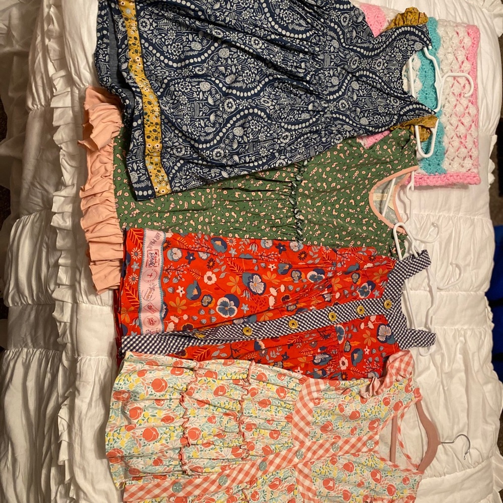 4 size 6 Matilda Jane girl dresses